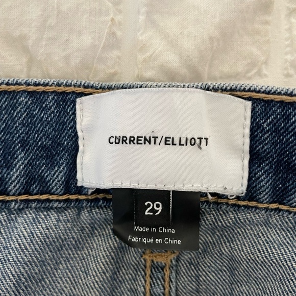 Current Elliott cuffed cropped casual denim - Picture 8 of 11